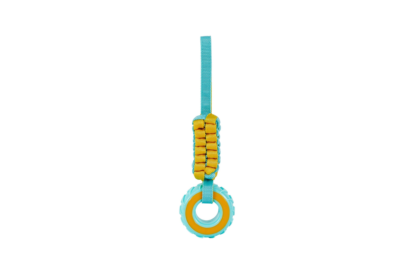 Freedog - Mordedor Kinzo Rueda Amarillo y Turquesa