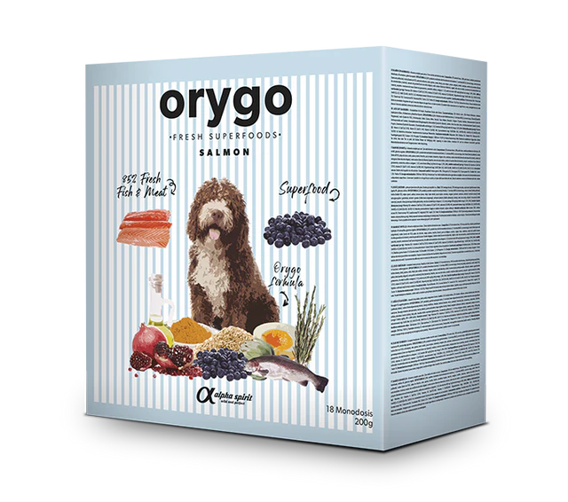 Orygo - Pienso de Salmón con Arándanos para Perros