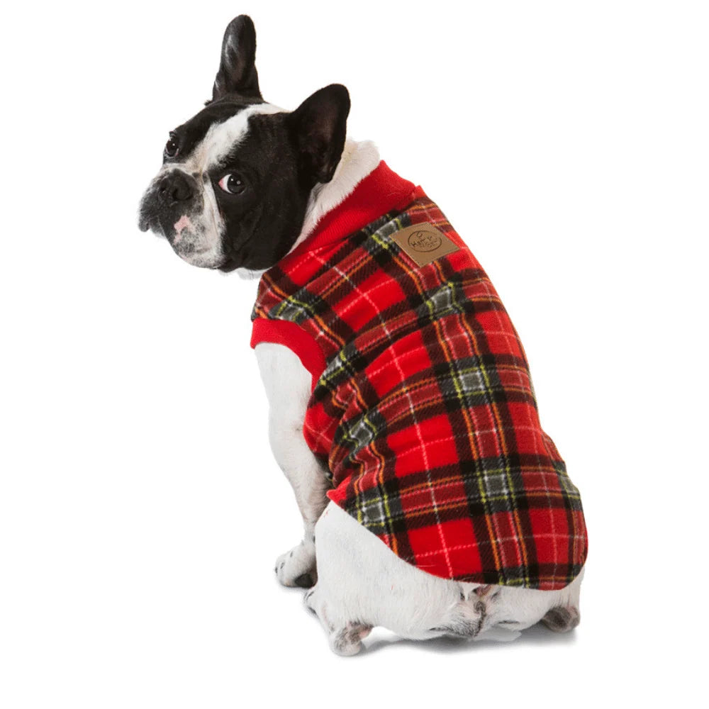 HamishMcBeth - Pijama de perro con estampado de tartán