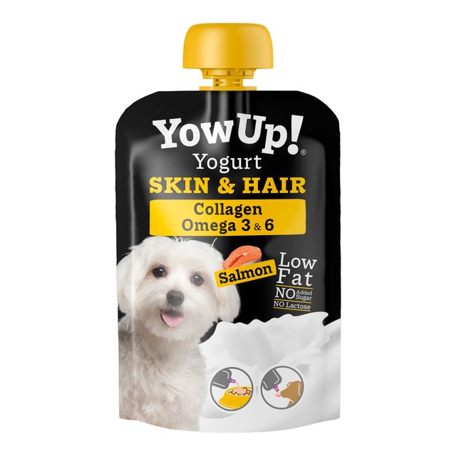 YowUp! - Yogur para Perros - skin and hair salmón perro 115g