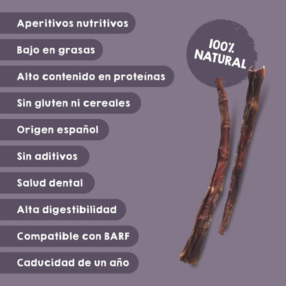 Maikai Pets - Snack Rabo de Toro para Perros – 1 x 10 Uds