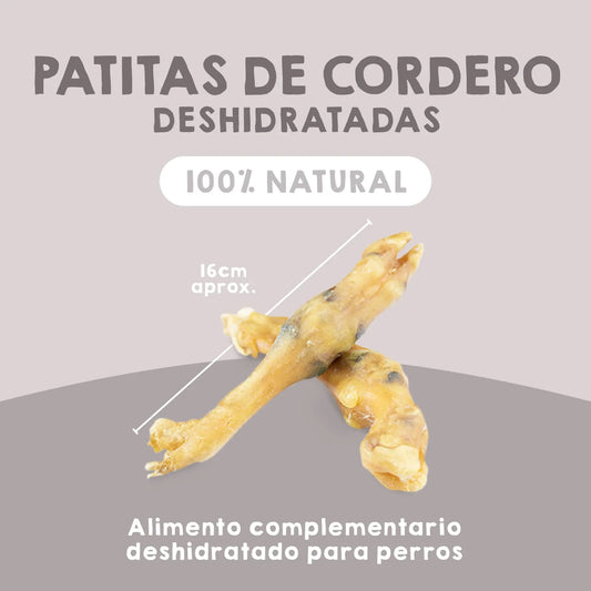 Maikai Pets - Patitas de Cordero para perros – 1×2 uds