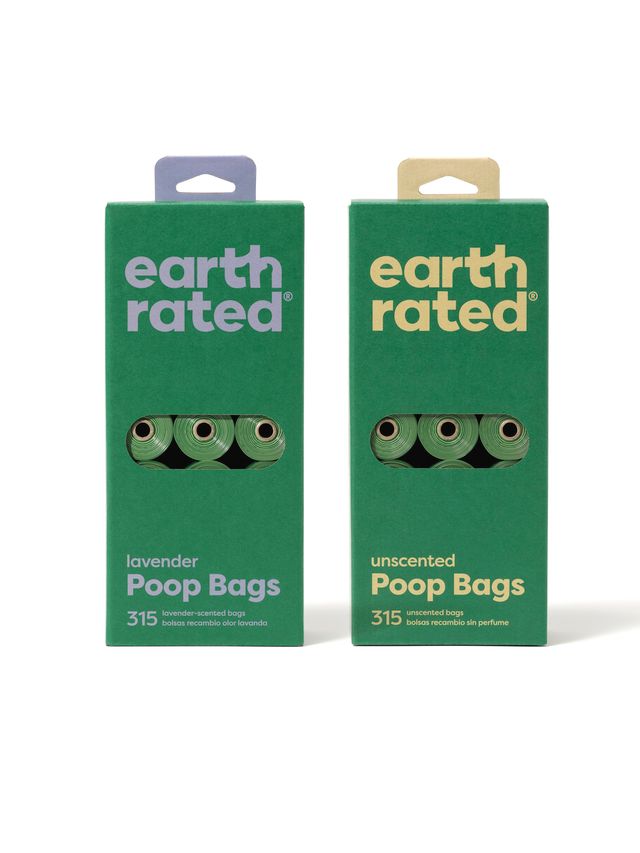 Earth Rated - Bolsas eco-friendly 21 rollos x 15 bolsas