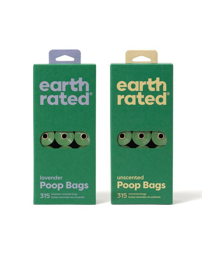 Earth Rated - Bolsas eco-friendly 21 rollos x 15 bolsas