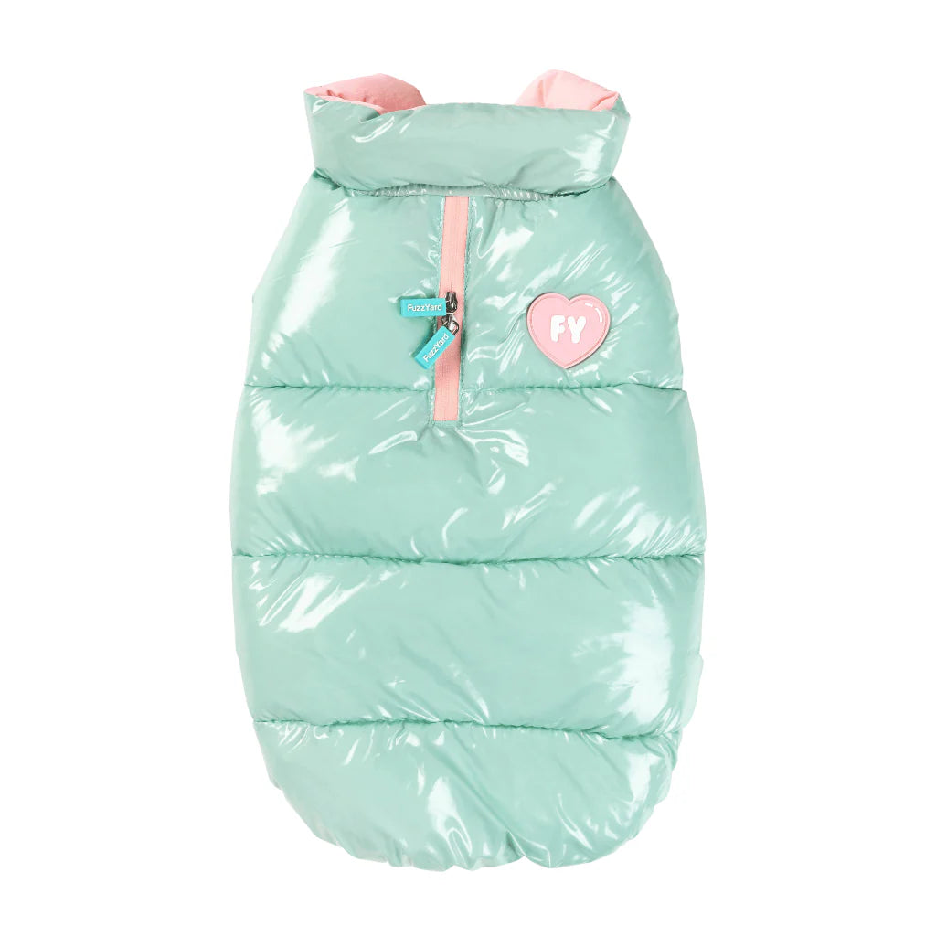 Fuzzyard jacket - Amor puffer - Mint