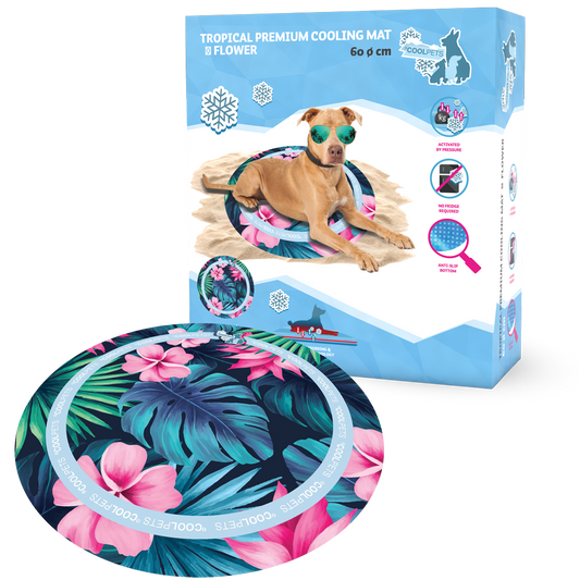 Cool Pets - Cama Refrigerante Flower
