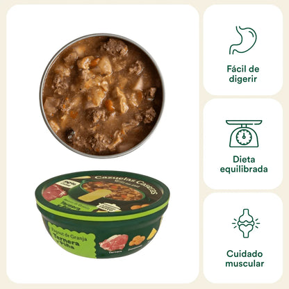 Wild balance cazuela casera para perros