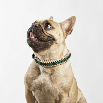 Mila&Coco - Catalina Collar Verde Intenso - Hecho a Mano