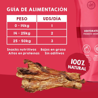 Maikai Pets - Tendones de ternera para perros – 1 x 8 uds