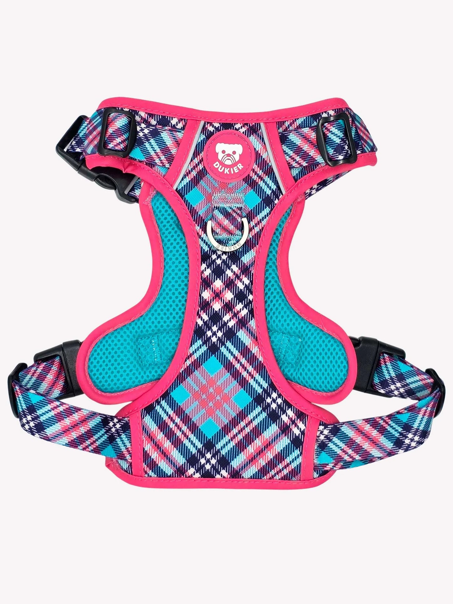 Dukier - Arnés Trail Tartan Rosa