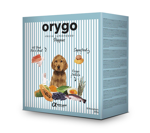 Orygo - Alimento de Salmón con Boniato para Puppies