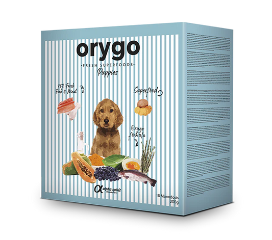 Orygo - Alimento de Salmón con Boniato para Puppies