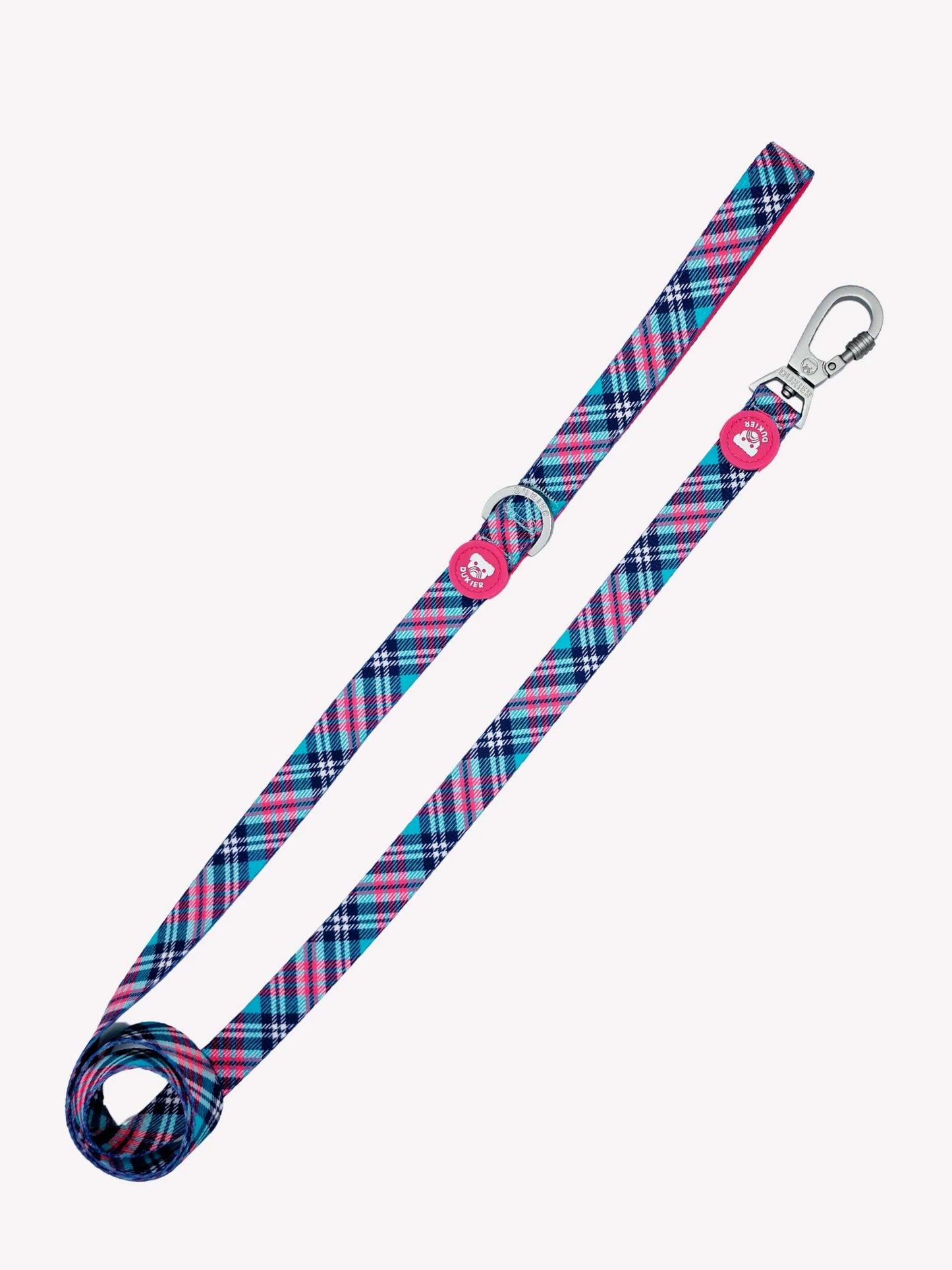 Dukier - Correa Tartan Rosa