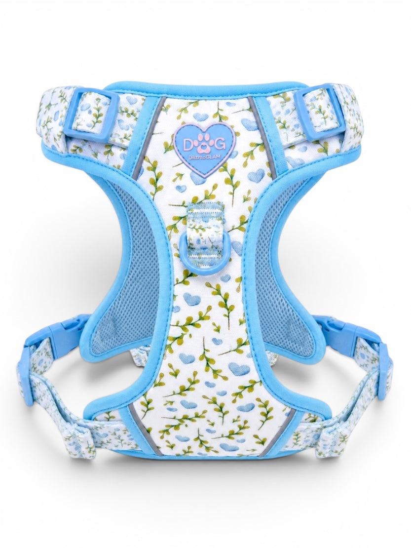 Distrito Glam - Arnés ajustable anti-tirones Dulce Encanto Azul