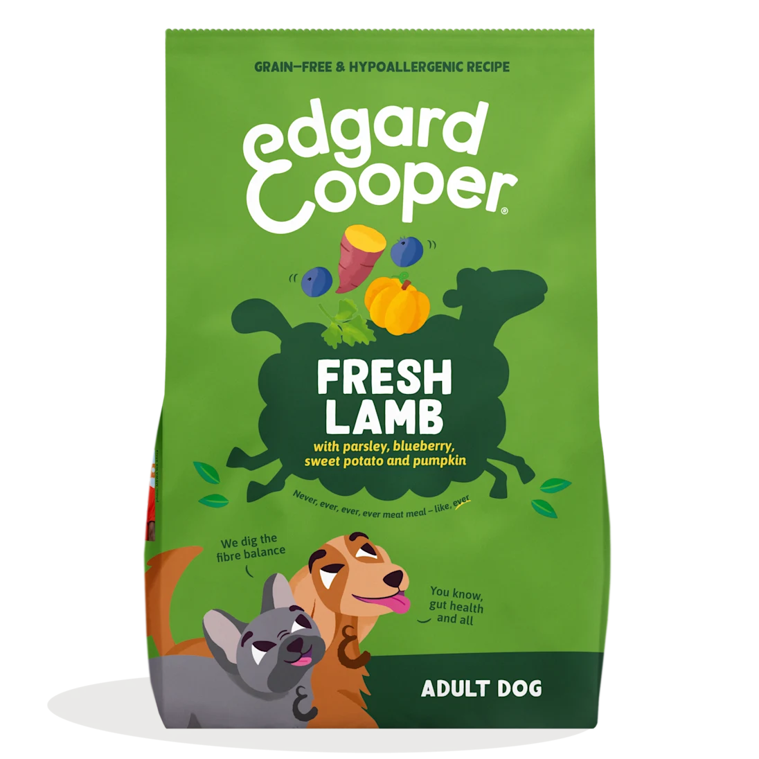 Edgard Cooper Pienso para perros - Cordero de pasto fresco croqueta pequeña