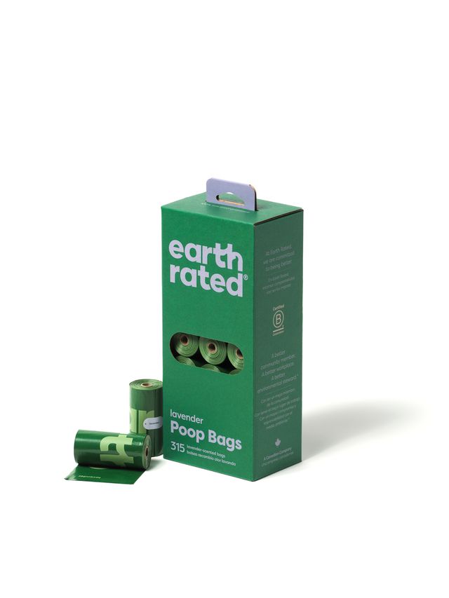 Earth Rated - Bolsas eco-friendly 21 rollos x 15 bolsas