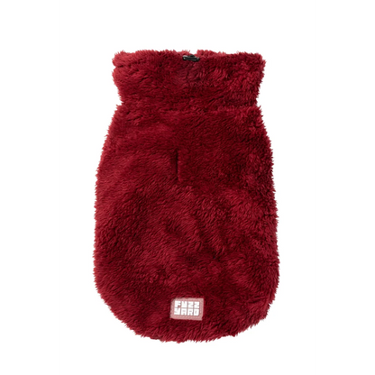 Fuazzyard - Turtle Teddy Sweater - Maroon