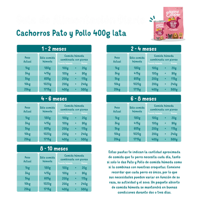 Edgard Cooper Pienso para cachorros - Salmón fresco del Atlántico y pavo