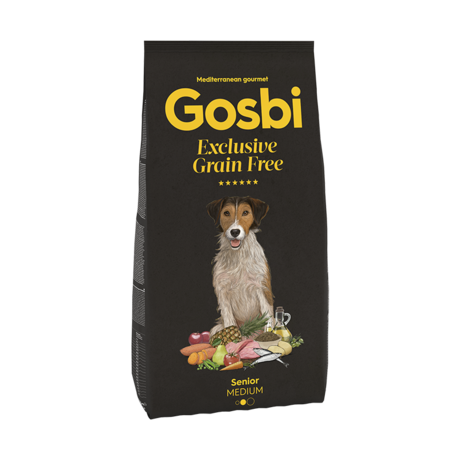 Gosbi Exclusive Grain Free - Senior medium 3kg
