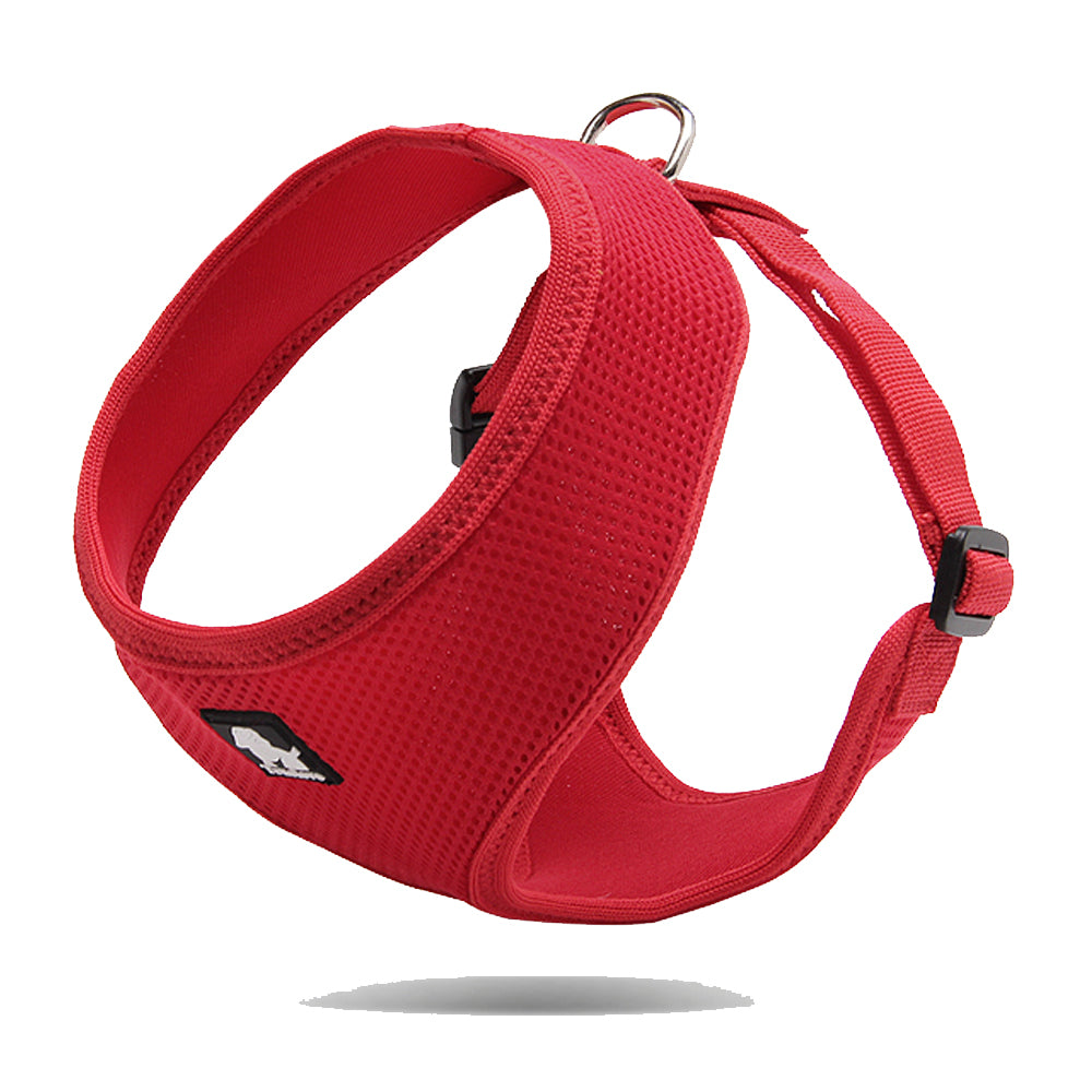 True Love - Arnés Mesh rojo M