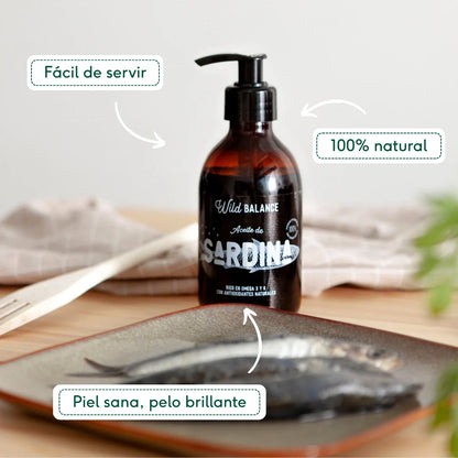 Wild Balance - Aceite natural de sardina