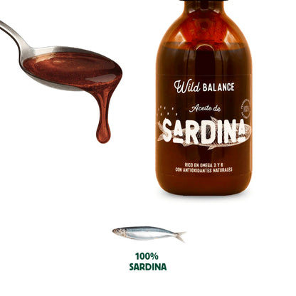 Wild Balance - Aceite natural de sardina