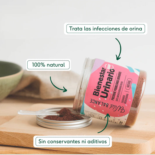 Wild Balance - BIENESTAR URINARIO Suplemento para prevenir las infecciones de orina