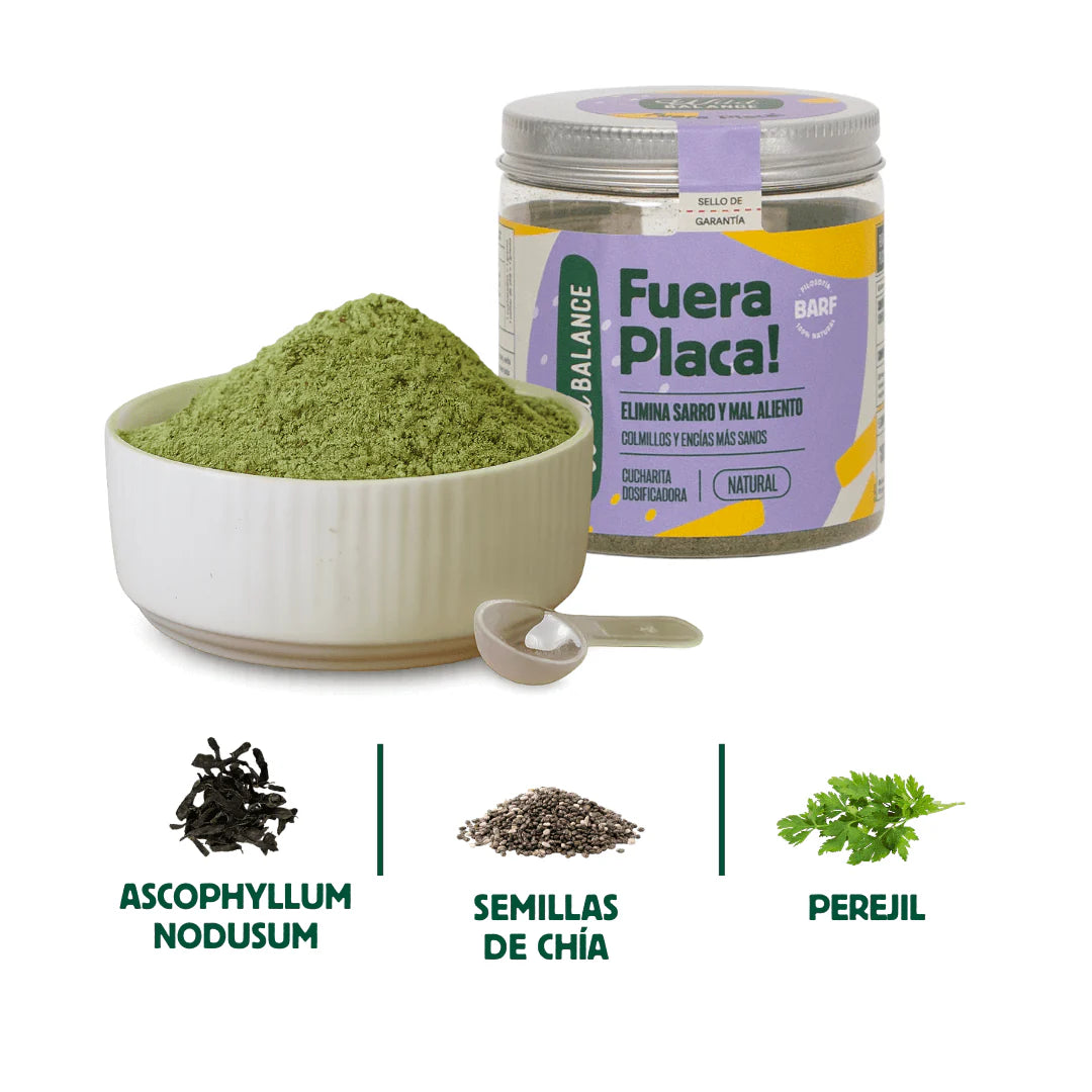 Wild Balance- FUERA PLACA! Suplemento para eliminar el sarro y el mal aliento