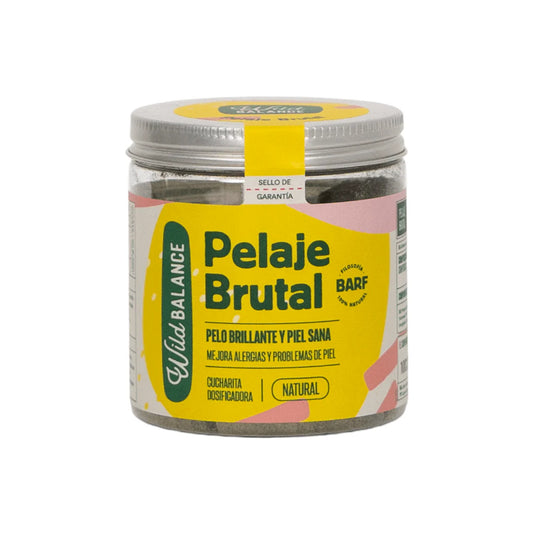 Wild Balance- PELAJE BRUTAL Suplemento para la salud de la piel y el pelo