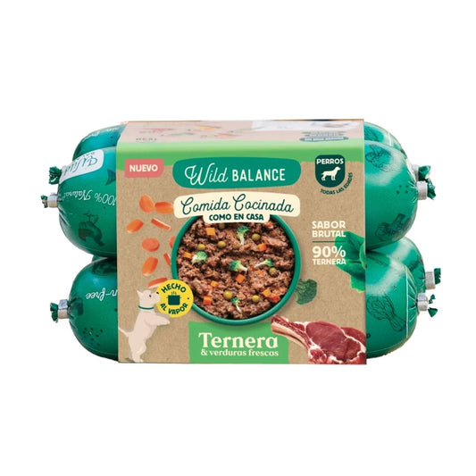 Wild Balance - Comida Cocinada de Ternera con verduras 1.3kg