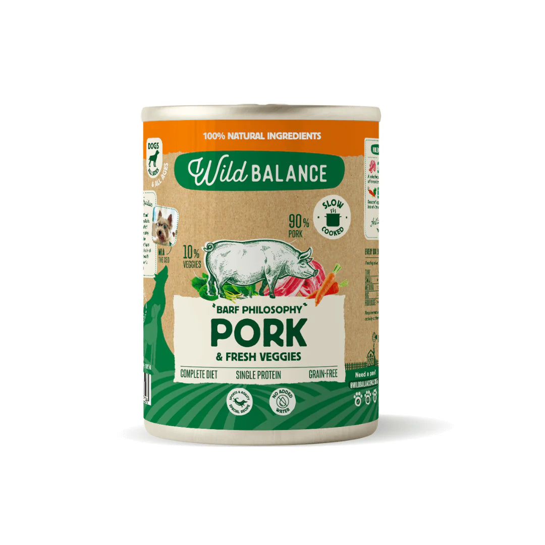 Wild Balance - Comida Humeda para perros 400g - Filosofía BARF