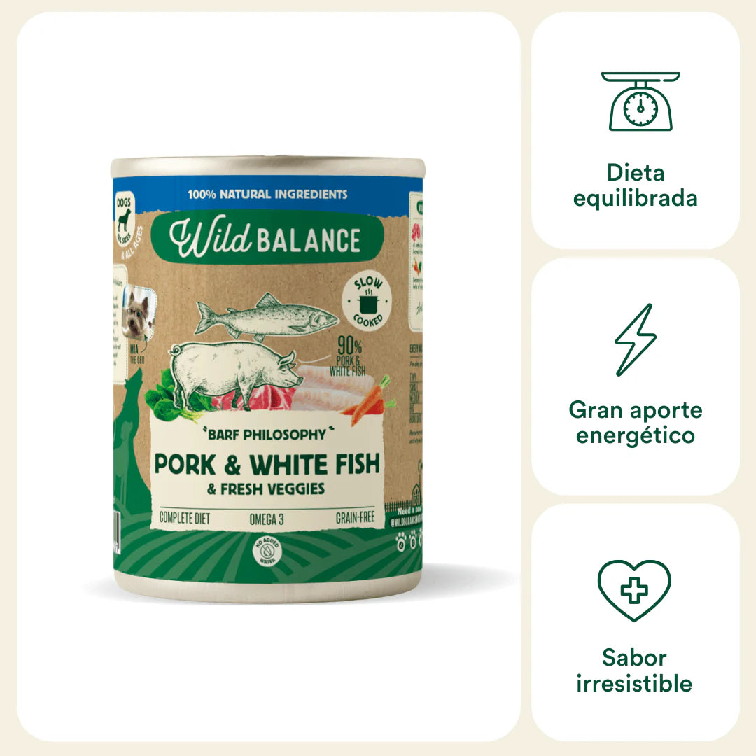 Wild Balance - Comida Humeda para perros 400g - Filosofía BARF