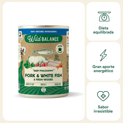 Wild Balance - Comida Humeda para perros 400g - Filosofía BARF