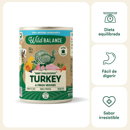 Wild Balance - Comida Humeda para perros 400g - Filosofía BARF