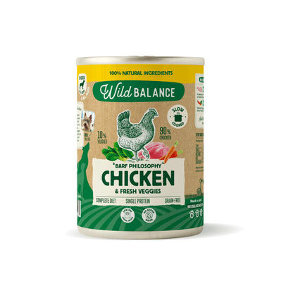 Wild Balance - Comida Humeda para perros 400g - Filosofía BARF