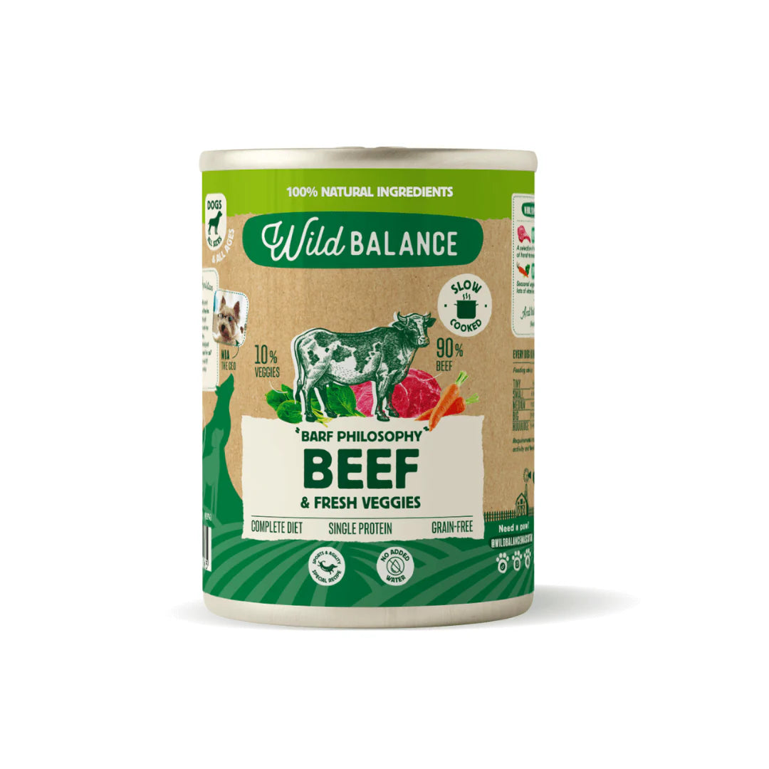 Wild Balance - Comida Humeda para perros 400g - Filosofía BARF