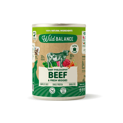 Wild Balance - Comida Humeda para perros 400g - Filosofía BARF