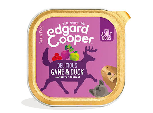 Edgard Cooper Comida húmeda para perros - Venado y pato 150G