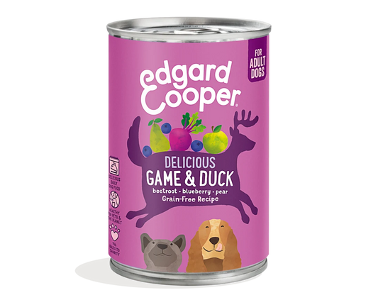 Edgard Cooper Comida húmeda para perros - Venado y pato