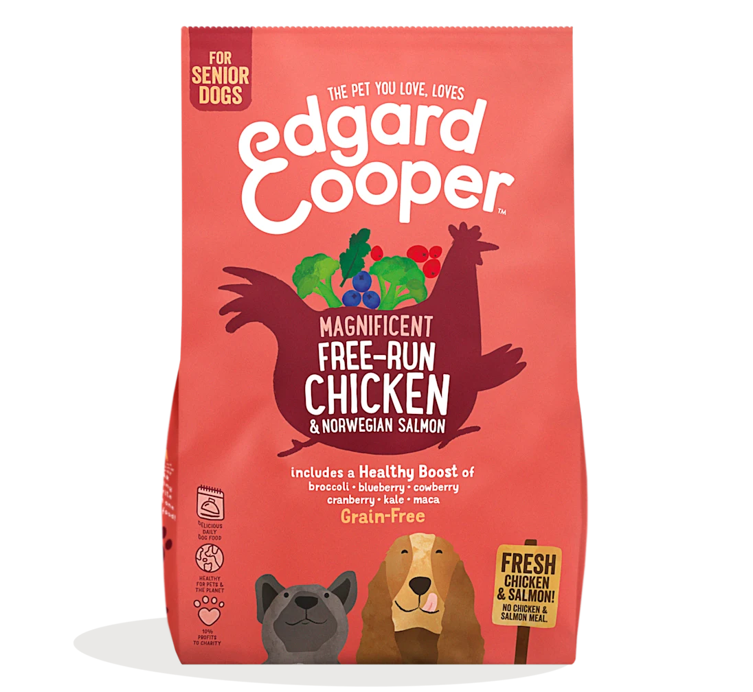 Edgar Cooper pienso para perros senior - Pollo y Salmón