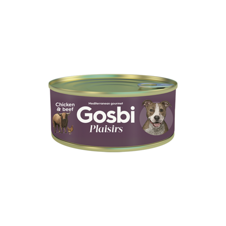 Gosbi Plaisirs - comida húmeda para perros